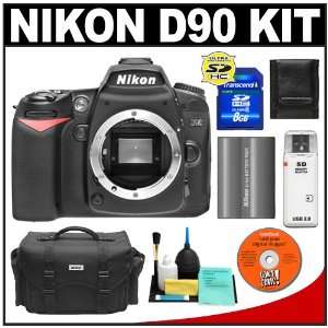  Nikon D90 Digital SLR Camera Body + 8GB Card + Nikon EN 