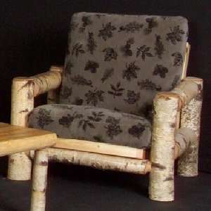  Northland Birch Log Futon Chair