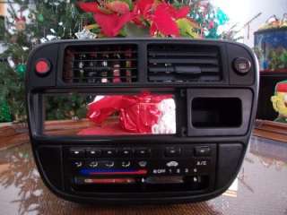 1997 Honda Civic 96 97 98 Radio Dash Bezel Trim Vents Heater Control 