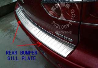 LANCER Rear Bumper Sill Protector Plate Steel 08 11  