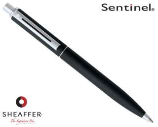 Sheaffer Sentinel Matte Black N/T Ballpoint Pen 9071 2  