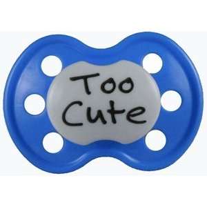  Lots to Say Baby Pacifier  Too Cute Green Baby