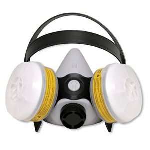 Sperian Protection 375084 Large Gray Silicone Half Mask Respirator W 