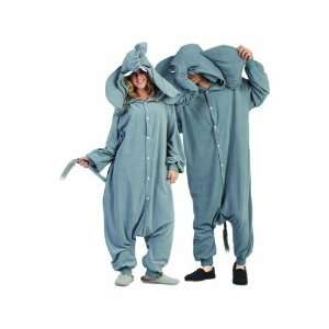  Adult Peanut the Elephant Costume Pajamas 