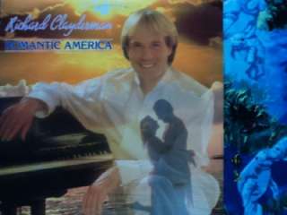 RICHARD CLAYDERMAN LP Romantic America 1988 NM  