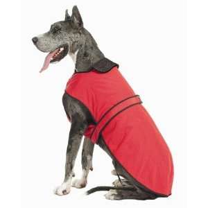  Muttluks 293BN R Belted Dog Coat in Red Baby
