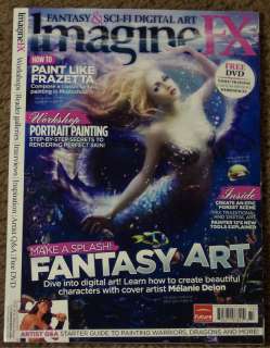 IMAGINE FX Sci Fi + DVD Sept 2011 FANTASY ART Franzetta  