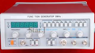 New Digital Function Signal Generator 0.1Hz 5MHz Audio  