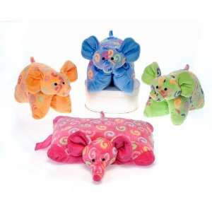   14 Color Swirl Transformable Elephant Case Pack 12