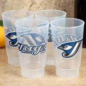    Toronto Blue Jays 4 Pack 16oz. Plastic Cups