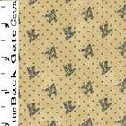 FQ MODA Wildflower Serenade II 925515 NAVY birds fabric