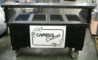 Cambro Campus Cuisine Food Cart, Serving, Mobile Buffet, Catering 