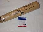 CAL RIPKEN JR SIGNED BAT INSCRIBED HOF 2007 PSA/DNA