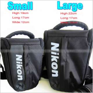 Leather Camera bag Case Cover for Nikon D90 D3 D3000 D3100 D300S D5000 