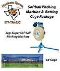 jugs super softball pitching machine 48 ft 36 comple free