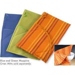 Rachael Ray Moppine Kitchen Towel   Orange Stripe