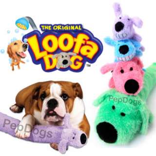 Multipet LOOFA Dog Puppy Squeaker Snuggle Squeaky Toy  
