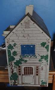 1940s Keystone Colonial Dollhouse 6 Rooms Staircase  