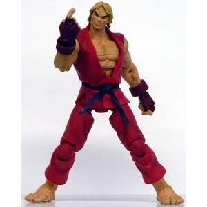    Street Fighter Ken Action Figure (Red Costume) Toys & Games