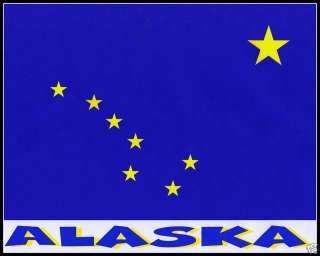 Alaska State Flag T Shirt New 8 Sizes 3 Colors  