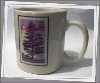 Michigan State Mug 22 Cent Stamp Statehood USPS 1987 White Pine NEW