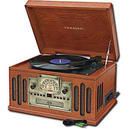 Crosley Musician Stereo Record Player Turntable CR 704 CR704 PA  