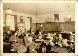 1937 Rutland Wisconsin One Room Clas Stone School Photo  