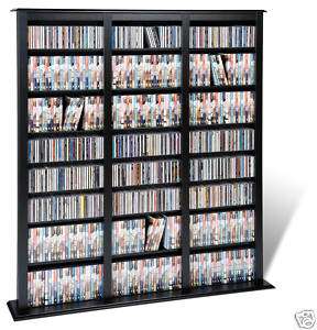 Prepac MB 1200 Triple Wide CD DVD Video Storage Cabinet  