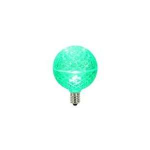  Club Pack of 25 Green LED G50 Christmas Replacement Bulbs 