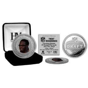Trent Richardson 2012 Draft Day Silver Coin  Sports 