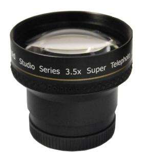   37mm 3.5X Super Telephoto Lens, Includes Lens Pouch and Cap Covers