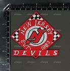 Vintage Zubaz New Jersey Devils t shirt hockey NHL medium  