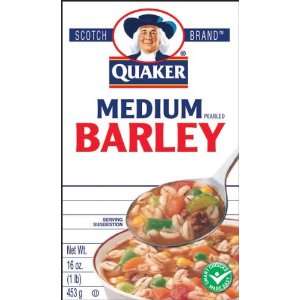 Scotch Brand Quaker Barley Medium   12 Pack  Grocery 