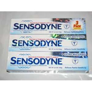  sensodyne t p extra whitening size oz Health & Personal 