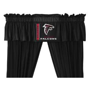  NFL Atlanta Falcons Curtain Set   5pc Jersey Drapes/Valance Set 