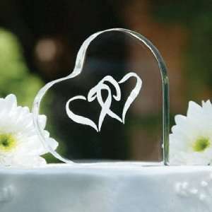  Davids Bridal Heart Shaped Cake Top Style DBK164B 
