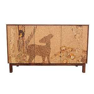    Iannone Design Cork Mosaic Sideboard   Deer Furniture & Decor