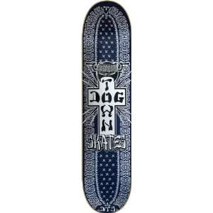    Dogtown Bandana Deck 8.0 Blue Skateboard Decks