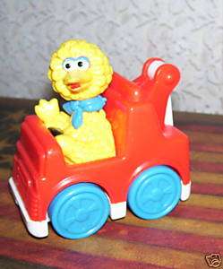 SESAME ST MUPPETS BIG BIRD IN TOW TRUCK TYCO PLAYTIME  