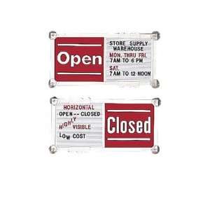   Open/Closed Sliding Sign Board   10H X 20W