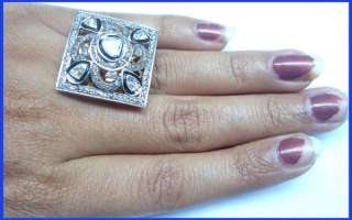 01ctw Rose/Antique Cut Diamond Ring  