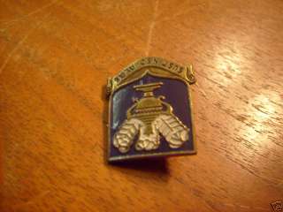 Rare Military Sustineo Alas Pin  