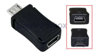 Mini Usb To Micro Adapter Charger Converter Motorola Portable And 