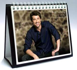 PATRICK DEMPSEY 2012 DESKTOP HOLIDAY CALENDAR  