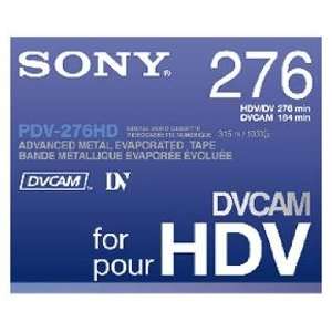  Sony PDV 276HD (PDV 184N) DVCAM (Large) 276/184min Data Tape 