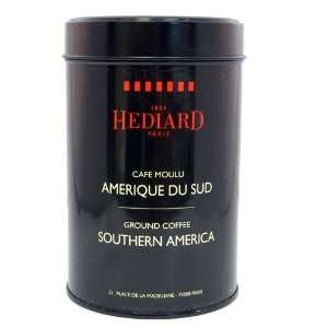 Hédiard Coffee Tin South American Blend Grocery & Gourmet Food