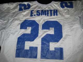 THROWBACK Dallas Cowboys E. SMITH Adult 50 NFL Football Jersey WILSON 