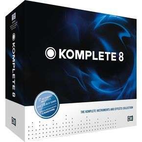   INSTRUMENTS NI KOMPLETE 8   27 VIRTUAL INSTRUMENTS 110GB OF SOUND NEW