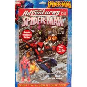    Amazing Spiderman Grow Toy with BONUS Comic Book #28 Toys & Games