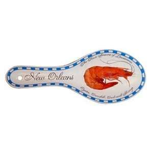   Orleans Four Seasons of Louisiana Shrimp Spoon Rest
